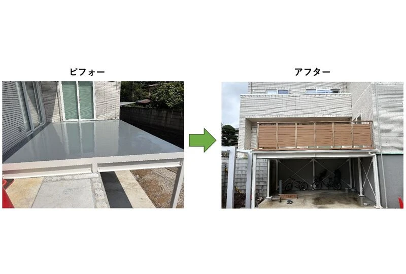 駐車場屋根にウッドデッキ新設_page-0001 (1)